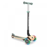 Trottinette Primo Foldable Wood Lights Menthe pastel