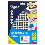 2940 Étiquettes Rouge Ø 8