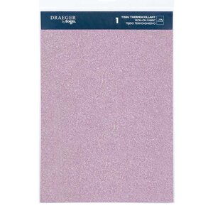 Flex thermocollant à paillettes - Lavande - 30 x 21 cm