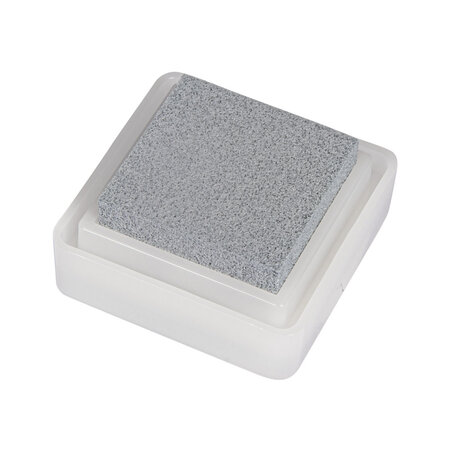 Tampon encreur "Versacolor"  gris brouillard  2 5x2 5 cm