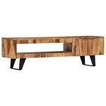 vidaXL Meuble TV 140x30x40 cm Bois massif de Sesham
