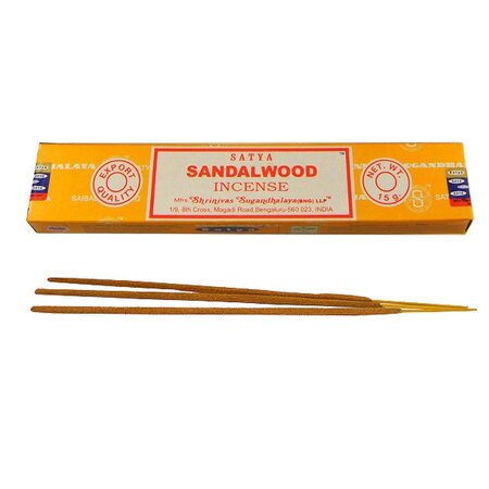 Encens nag champa sandalwood - 15 grammes environ 15 bâtonnets