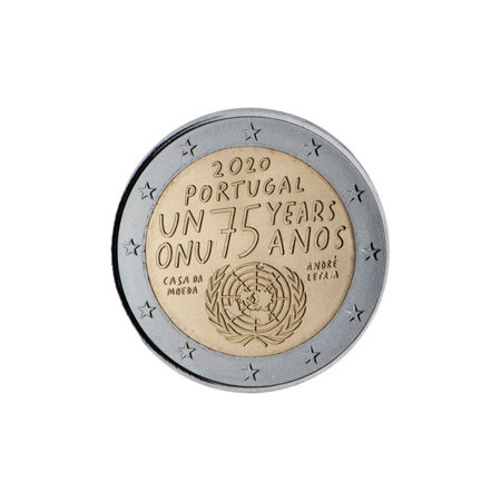 Portugal 2020 - 2 euro commémorative onu