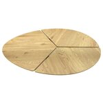 Table basse en bois et métal miller