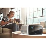 Philips scn450/int vidéo-projecteur projecteur à focale courte 1800 ansi lumens dlp 1080p (1920x1080) noir  argent