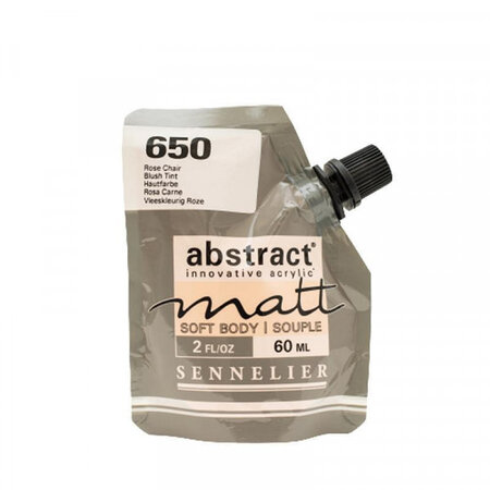 Peinture acrylique abstract matt - rose chair - sachet 60ml - sennelier