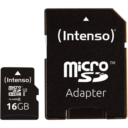 Carte mémoire INTENSO micro SD UHS I Professionnel 16 Go