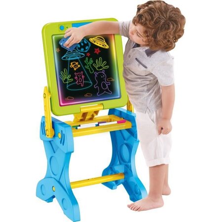 LISCIANI GIOCHI Carotina Bureau-Tableau LED 3 en 1