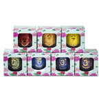 7 bougie parfumée votive en verre et coffret cadeau
