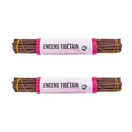 64 bâtonnets d'encens traditionnel tibétain - Prière