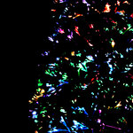 vidaXL Sapin de Noël artificiel avec support vert 210 cm fibre optique