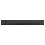 vidaXL Filet brise-vue Noir 1 2x50 m PEHD 195 g/m²