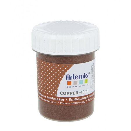 Poudre relief à embosser Cuivrée 40ml