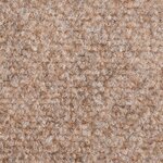 vidaXL Tapis autoadhésifs de marches 10Pièces Marron 65x21x4cm Aiguilleté