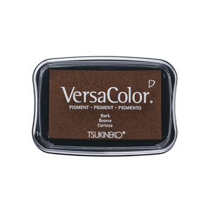 Versa Color Tampon encreur pigmenté bark 9 6x6 3x1 8cm
