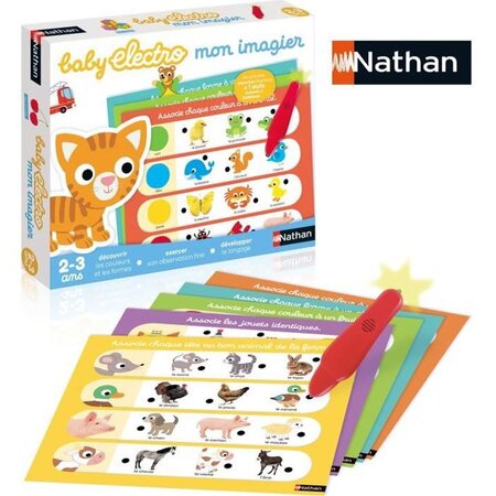 Nathan baby electro - mon imagier