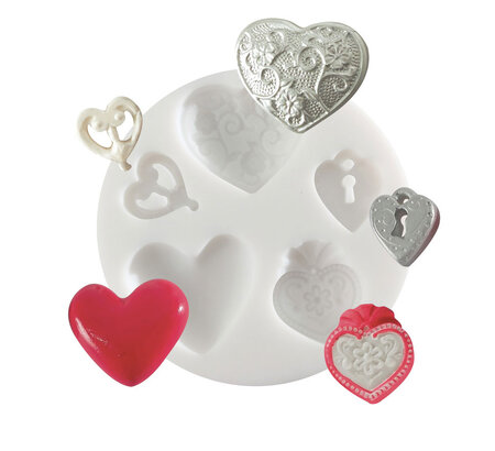 Moule en silicone (mini) Coeur