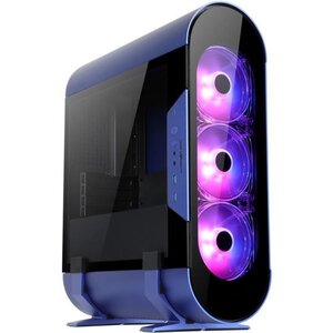 Boitier PC Sans Alimentation - ABKONCORE - AL300M - Mini tour - Format Micro-ATX - Bleu Nuit (ABKO-AL-300M-BU-SYNC)