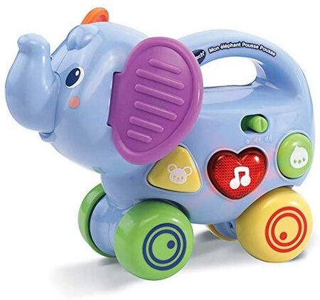 Elephant Pousse Baby Bleu