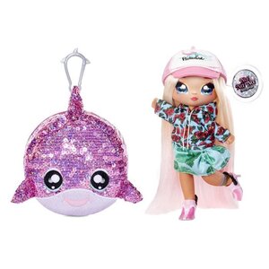 Na! Na! Na! Surprise 2-in-1 pom doll krysta splash