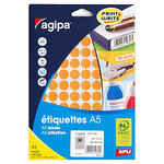 240 Étiquettes Jaune Ø 30