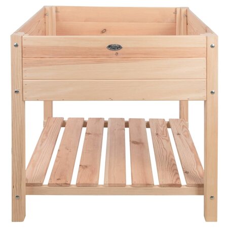 Esschert design jardinière surélevée bois clair xl