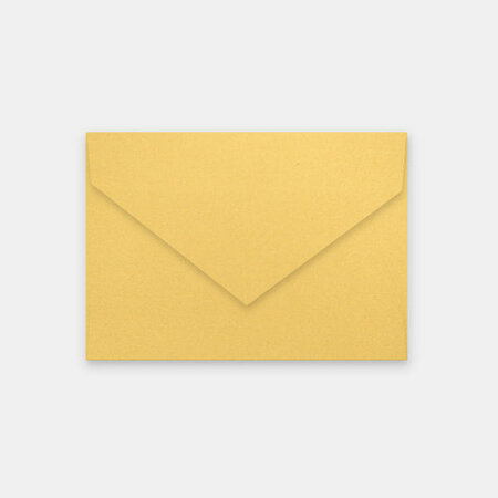 Lot de 50 enveloppes 114x162 mm metallisee or