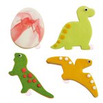 4 Découpoirs Sur Cintre "Dino"