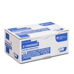 Boîte de 500 enveloppes blanches dl 110x220 90g bande de protection gpv
