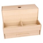 Boîte de rangement en bois 16 x 25 x 18 cm
