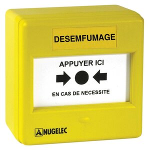 Coffret membrane simple action - desenfumage