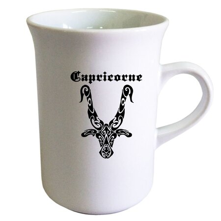 Tasse haute en céramique capricorne