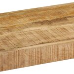 vidaXL Meuble TV 90 x 30 x 40  cm Bois de manguier massif