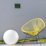 Boule lumineuse filaire bobby blanc polypropylène ∅60cm