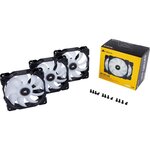 CORSAIR Ventilateurs de boitier Air Series AF120 Low Noise 120 mm - Blanc (Pack de 3) - (CO-9050082-WW)