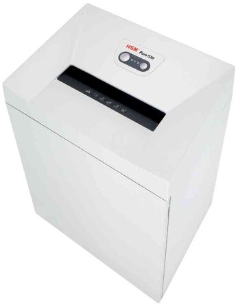 Destructeur PURE 530 Fibre 3,9 mm 19/21 Feuilles 80 Litres HSM