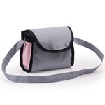 Bayer poussette pour poupée trendy gris et rose 13008aa