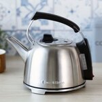 Russell hobbs bouilloire k65 anniversary 2400 w 1 2 l argenté