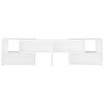 vidaXL Meuble TV Blanc 149x30x52 cm Aggloméré