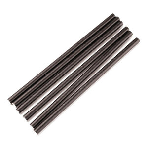 Paille agitateur en papier noir - lot de 250 - fiesta green -  - papier 140