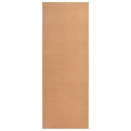vidaXL Tapis BCF Beige 100x250 cm