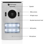 Smartwares Système d'interphone vidéo 2 appartements 20 5x8 6x2 1 cm
