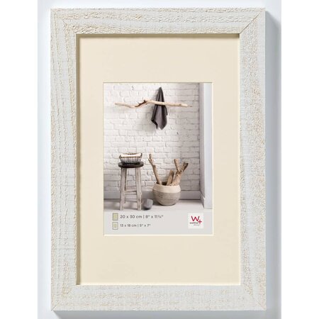 Walther Design Cadre photo Home 30x45 cm Blanc polaire