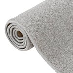 vidaXL Tapis à poils courts 200x290 cm Gris clair