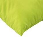 vidaXL Coussins de palette 2 Pièces vert vif tissu oxford