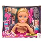 Barbie tete a coiffer avec accessoire - 38 cm