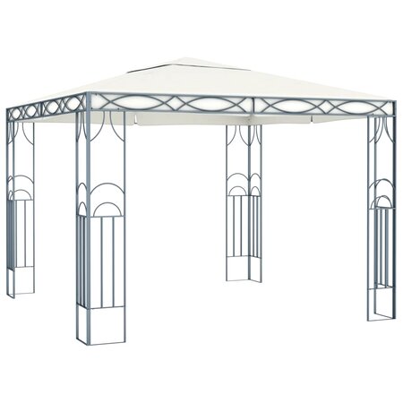 vidaXL Tonnelle 300 x 300 cm Crème
