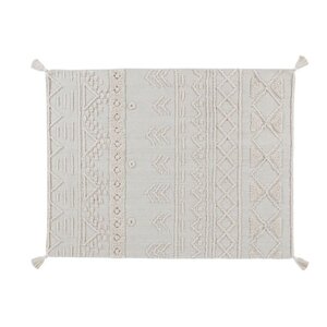 Tapis coton lavable Tribu Natural - 120 x 160 cm