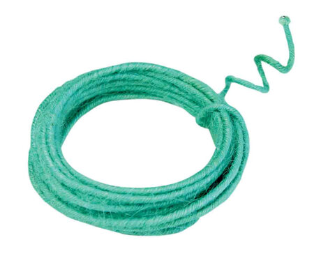 Cordon de jute armée vert d'eau 0 2 cm x 3 m