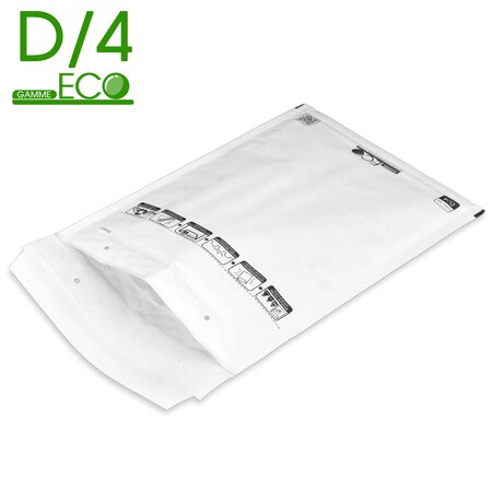 Lot de 400 enveloppes à bulles eco d/4 format 180x260 mm